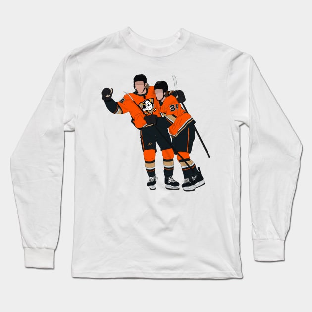 Trevor Zegras & Jamie Drysdale Long Sleeve T-Shirt by aimeefergiex